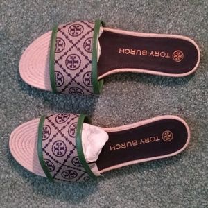 NWOB Tory Burch T Logo Slide Sandal
